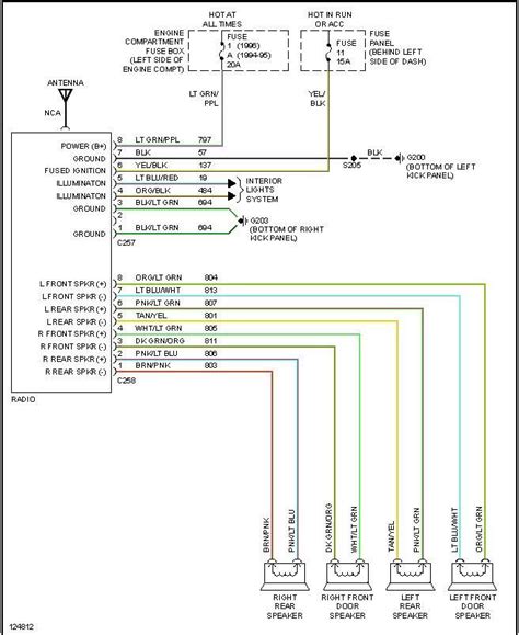 ford excursion radio wiring diagram 